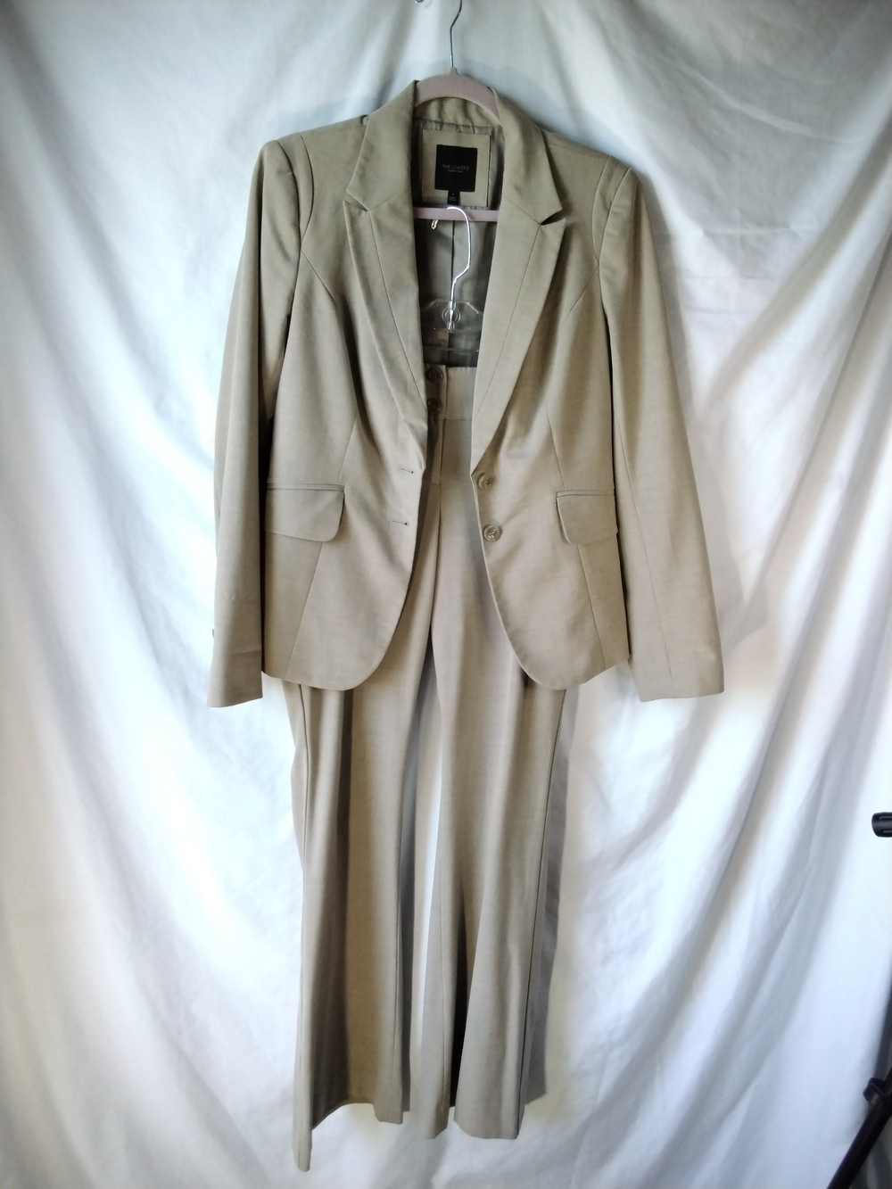The Limited Women's Light Tan Blazer and Pants Set